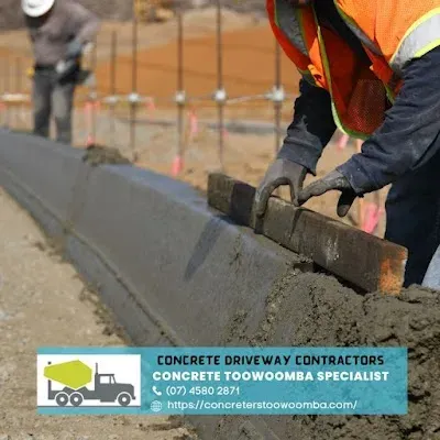 concrete footpath edging