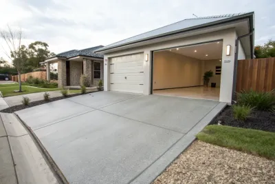 Upmarket Toowoomba home with a wide double garage and concrete driveway