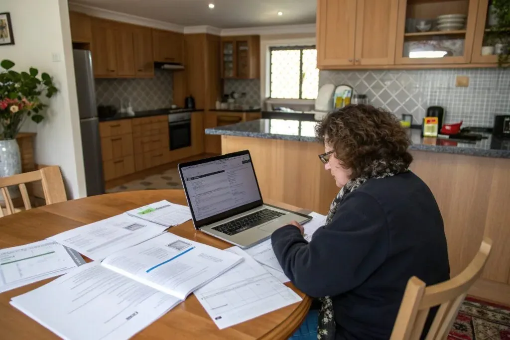 Reviewing council approval documents for Harristown concrete project
